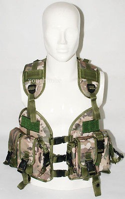 SWAT AIRSOFT TACTICAL HUNTING COMBAT VEST CP 31806