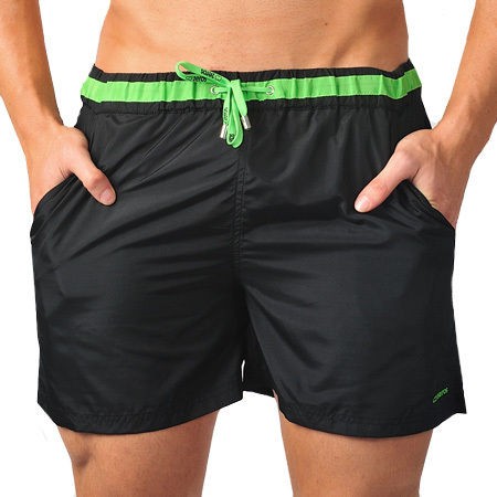 2eros Icon 2 Black Swim Shorts S03.07