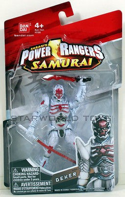 POWER RANGERS SAMURAI 4 DEKER Figure #31514 VILLIAN MIGHTY MORPHIN 