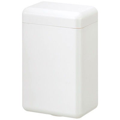 MoMA MUJI high stand white lid half Acrylic Bathroom luck