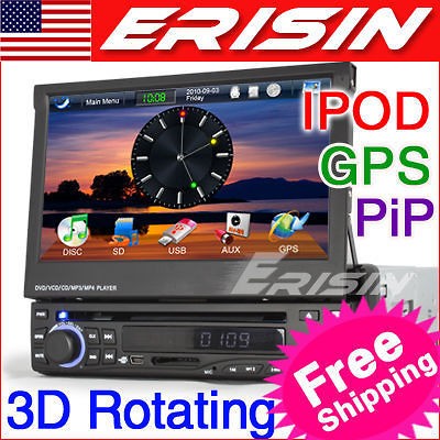   DIN Detachable Car DVD Stereo Radio Player Bluetooth/IPOD 0.01