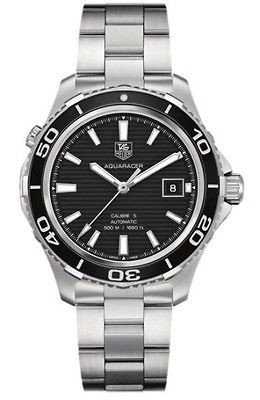 TAG HEUER WATCH Aquaracer 500M Calibre 5 Automatic 41mm Authentic Box 