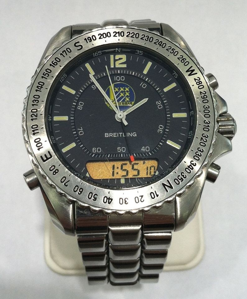 BREITLING AEROMARINE INTRUDER TEAM 60 PLUTON PROFESSIONAL LIMITED ED 