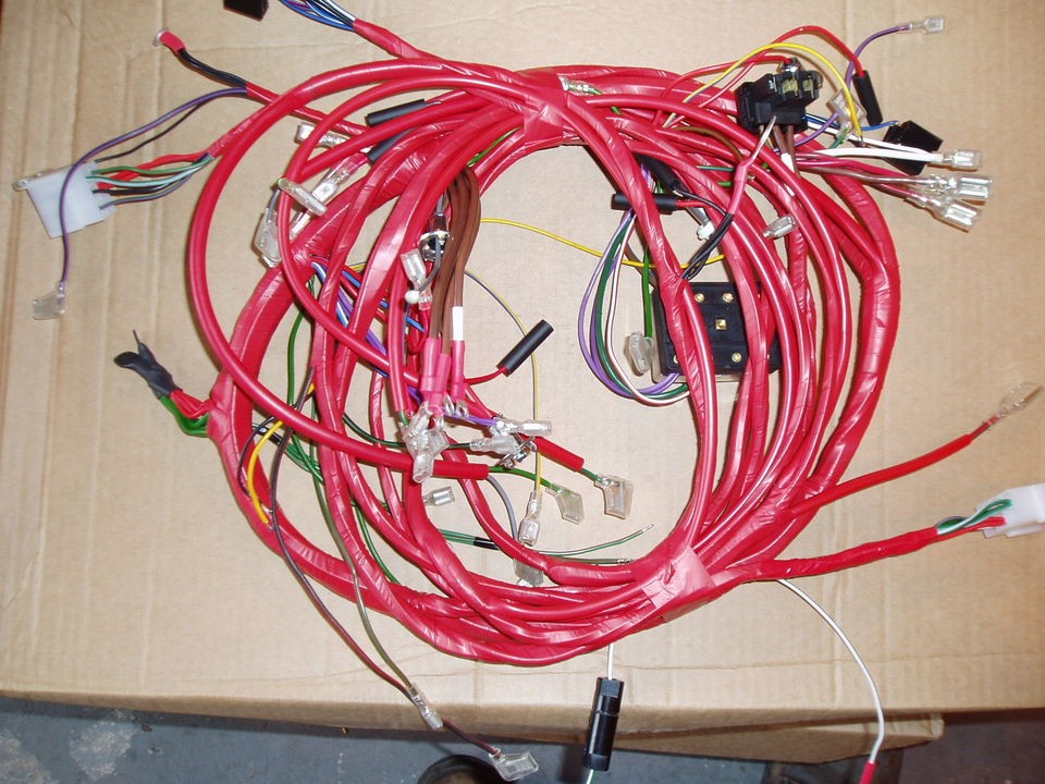 International Harvester 454 Wiring Loom Harness 3 Cylinder.