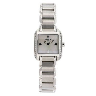 Tissot diamond mother of pearl watch   ex displaywarranty. List £ 