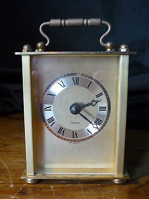 Bey-Berk International Brass Porthole Clock with Rope on Solid
