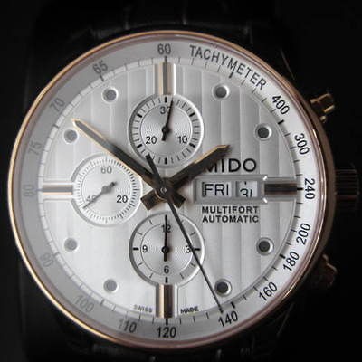 MIDO MULTIFORT SWISS MENS WATCH AUTOMATIC 25 JEWELS SAPPHIRE ORIGINAL 