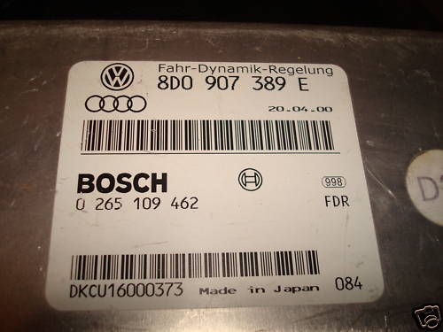 audi abs control module