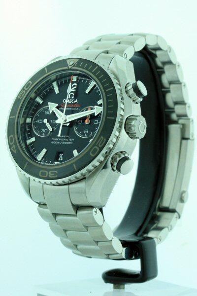 NEW OMEGA SEAMASTER PLANET OCEAN 45MM AUTO CHRONO CERAMIC 232.30.46.51 