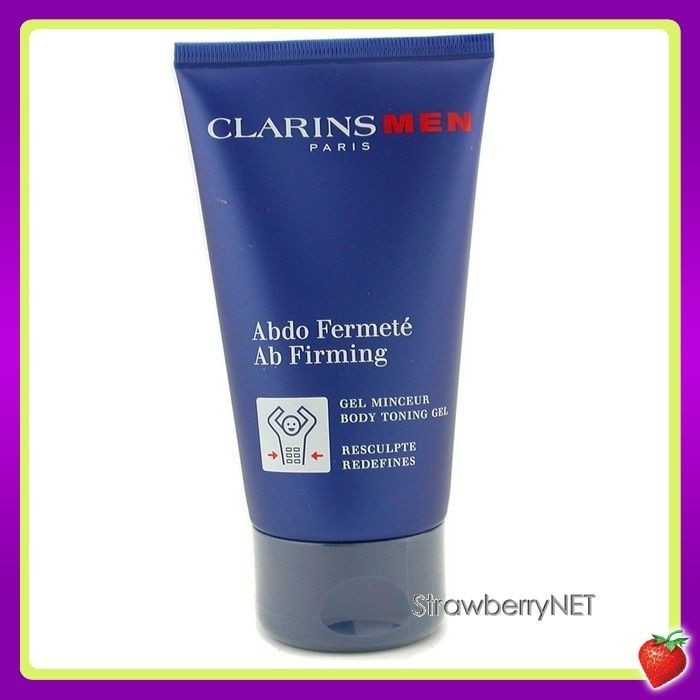 Clarins Men Ab Firming Body Toning Gel 150ml/5.1oz NEW