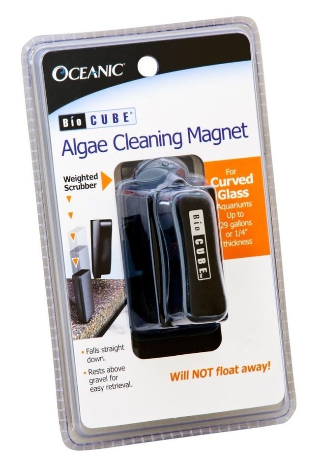 OCEANIC ALGAE CLEANER MAGNET BIOCUBE BIO CUBE NEW  TO THE 