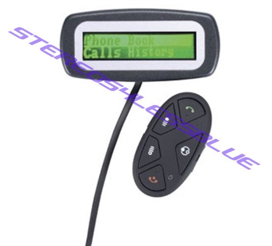 NEW CALLER ID WIRELESS BLUETOOTH CAR KIT FOR iPHONE 4 / ALL PHONES 