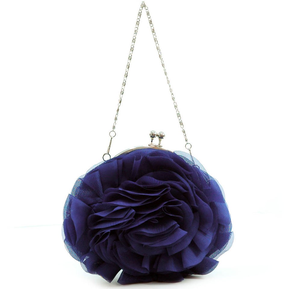 royal blue clutch in Handbags & Purses