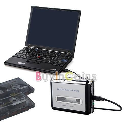 Tape to PC Super Portable Digital Player USB Cassette to  Converter 