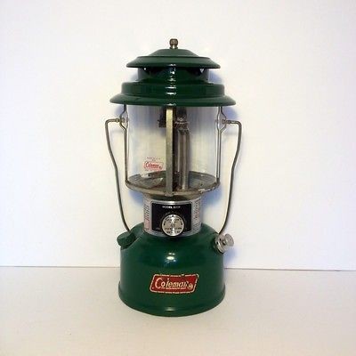 Vintage 6 1983 Coleman Double Mantle Lantern Model 220K   Great 