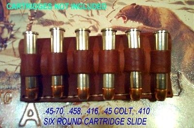 45 70, .458, 45 COLT, .444, .450 Marlin .410 CARTRIDGE HOLDER, 6 