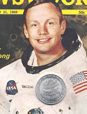 apollo 11 coin in Collectibles