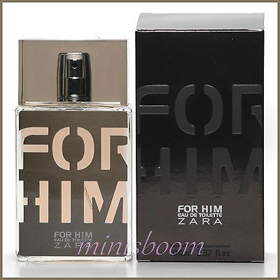   FOR HIM   EAU DE TOILETTE FOR MEN   3.4 OZ / 100 ML   NATURAL SPRAY