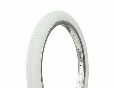 BICYCLE TIRES 18 X 1.95 WHITE BEACH CRUISER BMX LOWRIDER MTB ROAD 