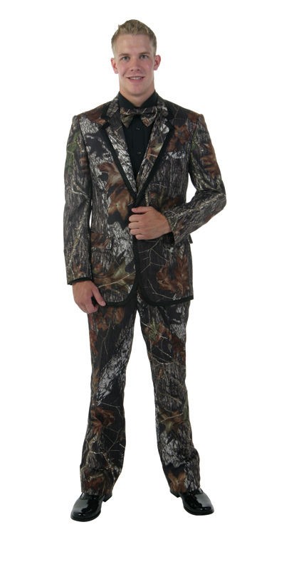 NEW Camo Bright Colored Tuxedo Camouflage Tux Complete Prom ALL SIZES