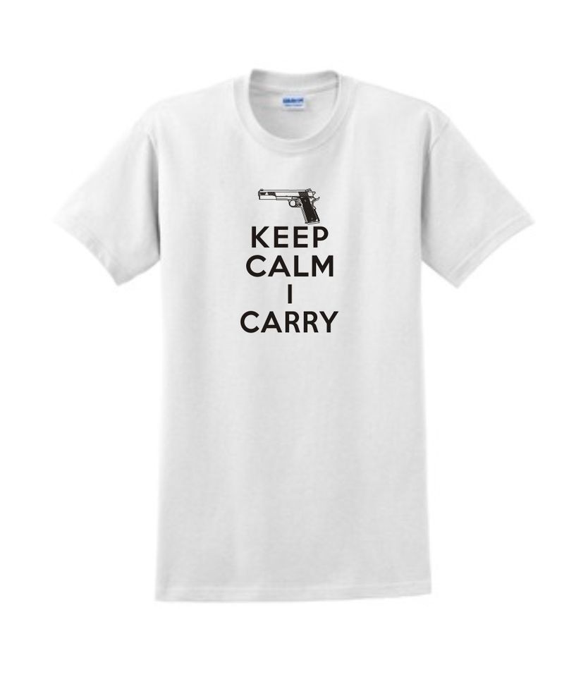 Sig Sauer Colt PRO GUN t SHIRT KEEP CALM AR 15 AMMO FREE SHIP gs 21 