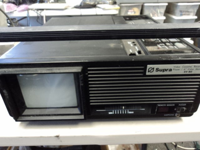 SUPRA SV 80 VM 55 VHS TV COMBO PLAYER PARTS/REPAIR