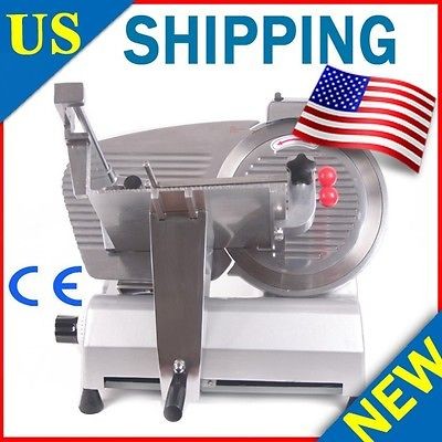   DUTY 12 ELECTRIC MEAT DELI 270W COMMERCIAL GRADE MEAT SLICER NEW b9