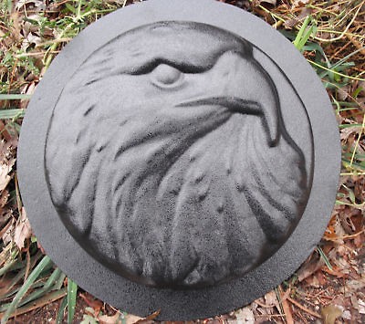 NEW plaster,concrete EAGLE stepping stone plastic casting garden mold 