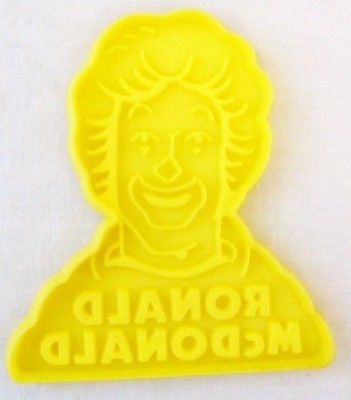 Newly listed McDonalds Ronald McDonald Cookie Cutter 1980