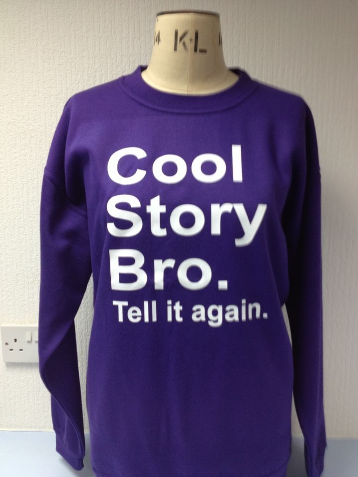 COOL STORY BRO JUMPER OFWGKTA RETRO SWEATSHIRT MENS   NEW