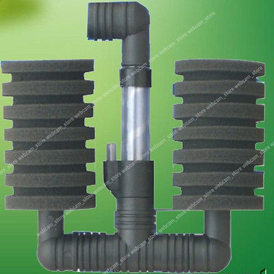 Aquarium Biochemical Sponge Filter Fish Tank Air Pump with multilayer 