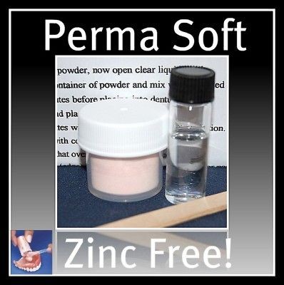 PERMA SOFT ★DENTURE RELINER★LINER★​RELINE ★1 Kit