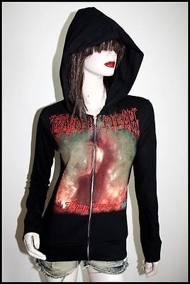 Cradle Of Filth Black Metal Roc DIY Slim Fit HoodieTop