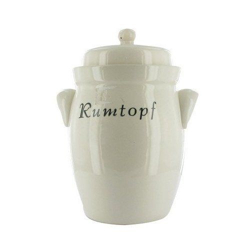 Lt Rumpot, Rumtopf Fermentation crock creme colour from Germany