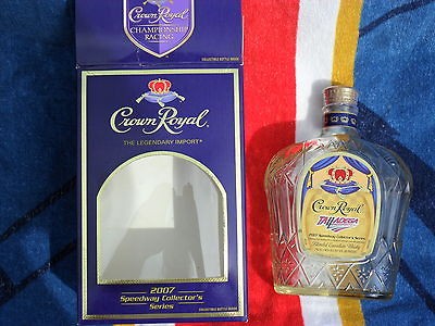 Crown Royal 2007 Talladega Speedway Collectors Series 750 mL Bottle 