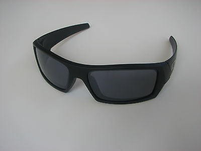   GASCAN MATTE BLACK FRAME W/ BLACK T OXIDE POLARIZED CUSTOM LENSES