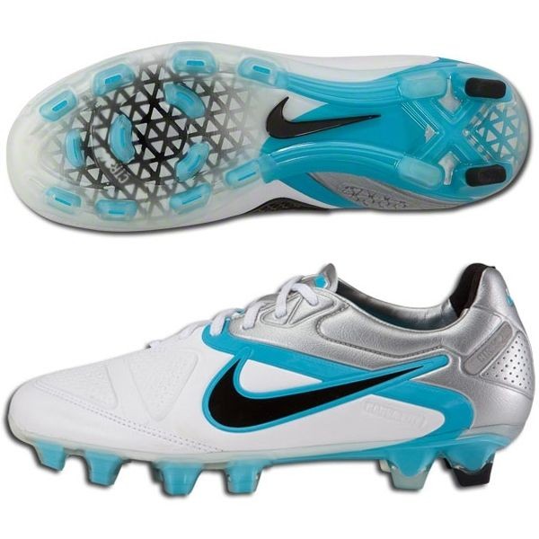 Womens NIKE CTR360 MAESTRI 2 II FG SOCCER Cleats Shoes white blue 