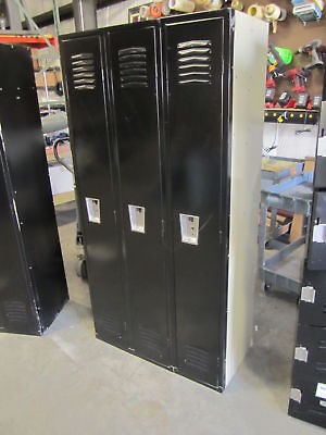 Lockers Gym School Club Fitness Factory garage Black