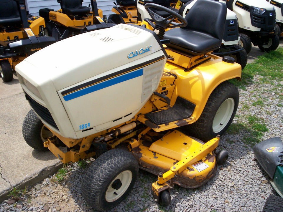 cub cadet garden tractor