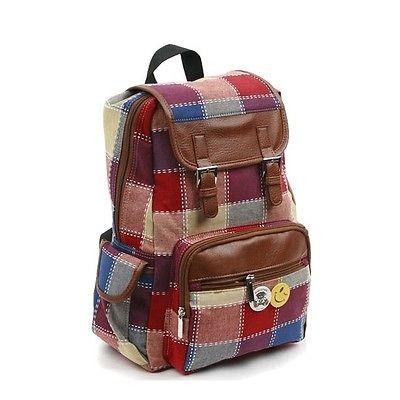 New Women Mini Backpack Cute Tote Light Small School Bag 3Type Free 