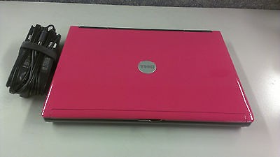 PINK Dell Latitude D620 Wireless Laptop CoreDuo 1.83GHz 2GB 160GB 