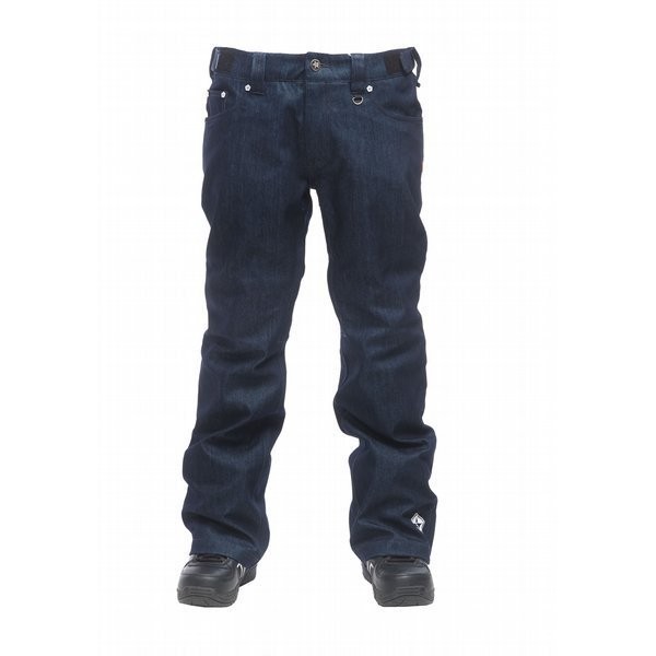 Sessions Slim Denim Snowboard Pants Denim Mens