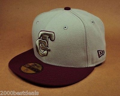 NEW ERA 5950 MEXICAN LEAGUE TOMATEROS DE CULIACAN HAT CAP GRAY MAROON 