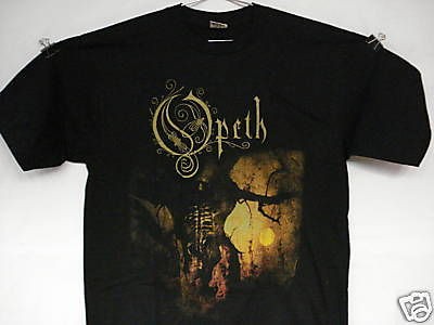 OPETH.NEW.XL SHIRT.PROGRESS​IVE DEATH.AMORPHIS​.NOCTURNUS