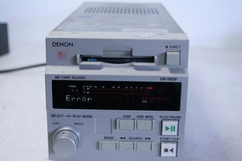 Denon DN 980F Professional Digital Mini Disk Minidisc MD Player 