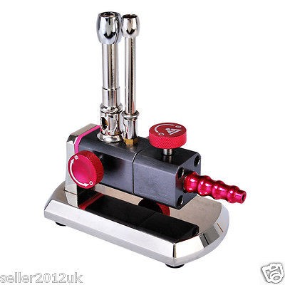   Burner Double Tube Rotatable Gas Propane Light Dental Lab Equipment