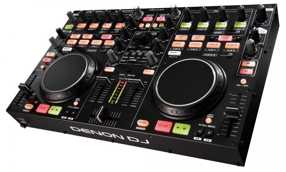 Denon DN MC3000 2 Channel USB DJ Controller w/ Traktor Le