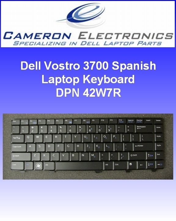 Dell Vostro 3700 Spanish/Latin American Keyboard 42W7R