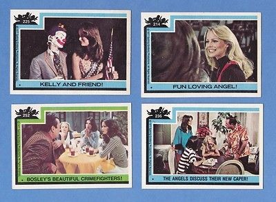 Charlies Angels ,11 Different , Series 4 1977 78 NEAR MINT