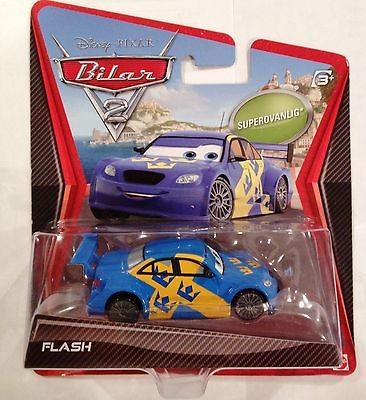 DISNEY / PIXAR CARS 2 FLASH NILSSON Swedish Racer Limited ULTIMATE 